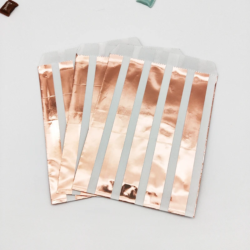25pcs gift bag 06 25 шт золотой фольги звезда бумажные сумки свадебный сувенир Конфета мешок день рождения Юбилей Giftwrapping Золотая Полоса сумка для упаковки подарка - Цвет: 25pcs gift bag 06