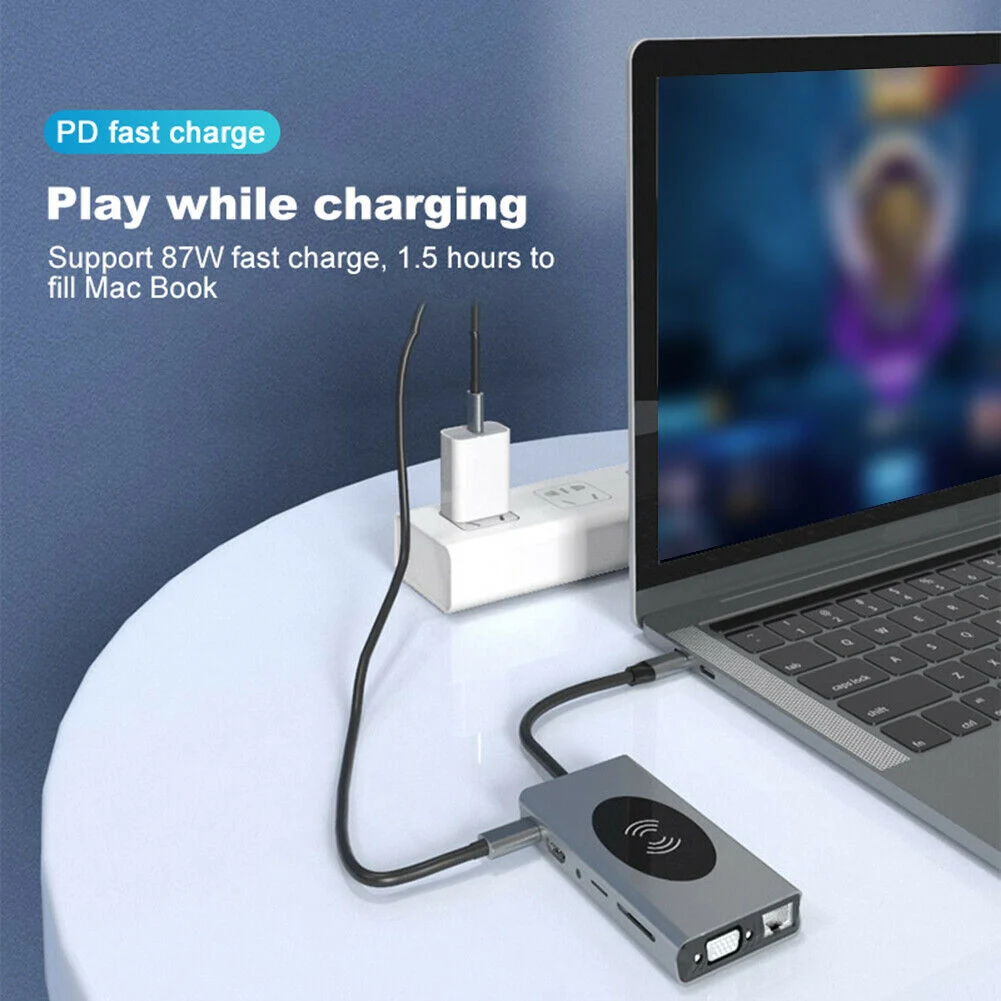 usb tipo c hub adaptador para o