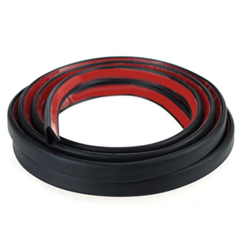 D образная уплотнительная лента для двери изоляционная длиной 4 м скошенное