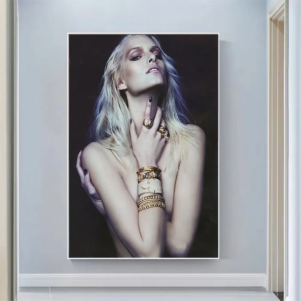 

Bree Smith model Sexy Model Pretty Girl Swimsuit Pose Wall Silk Cloth HD Poster Art Home Decoration Gift