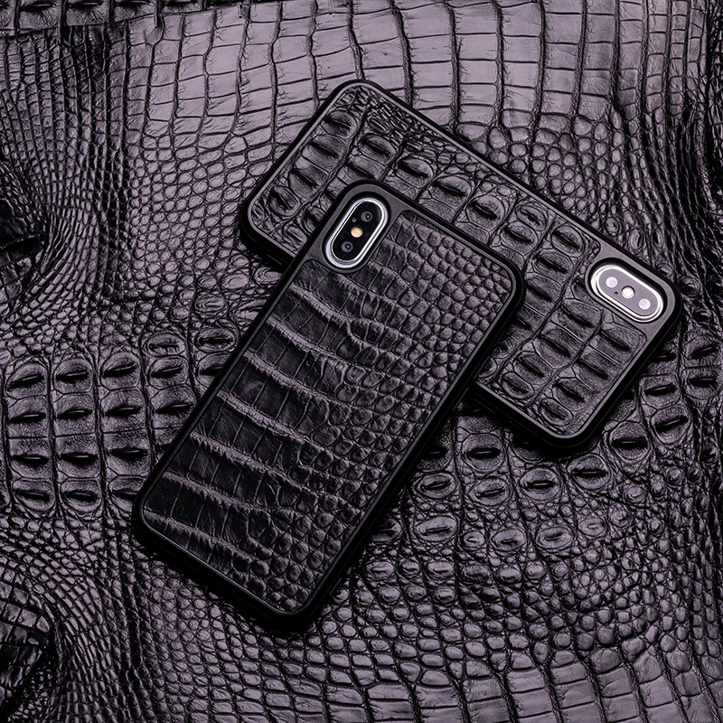 Лаковый чехол для телефона с крокодиловой текстурой для IPhone X XS Max XR для Apple 5 5S SE 6 6S 7 8 Plus защитный чехол для телефона