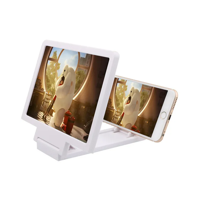 Mobile Phone Screen Magnify 3D Amplifier Magnifier Video Display Folding Enlarged Expander Eyes Protection Holder | Мобильные