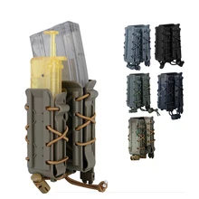 H Molle Чехол Открытый подсумок держатель Quick Release спортивные сумки Клип Box Перевозчик охотничьи принадлежности 5,56/7,62/9 мм/45ACP