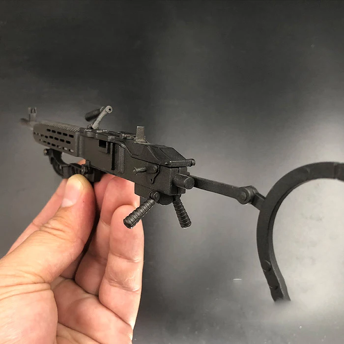 DIY 1/6 фигурка солдата аксессуар Вторую мировую войну MG37 Heavy Metal машина пистолет
