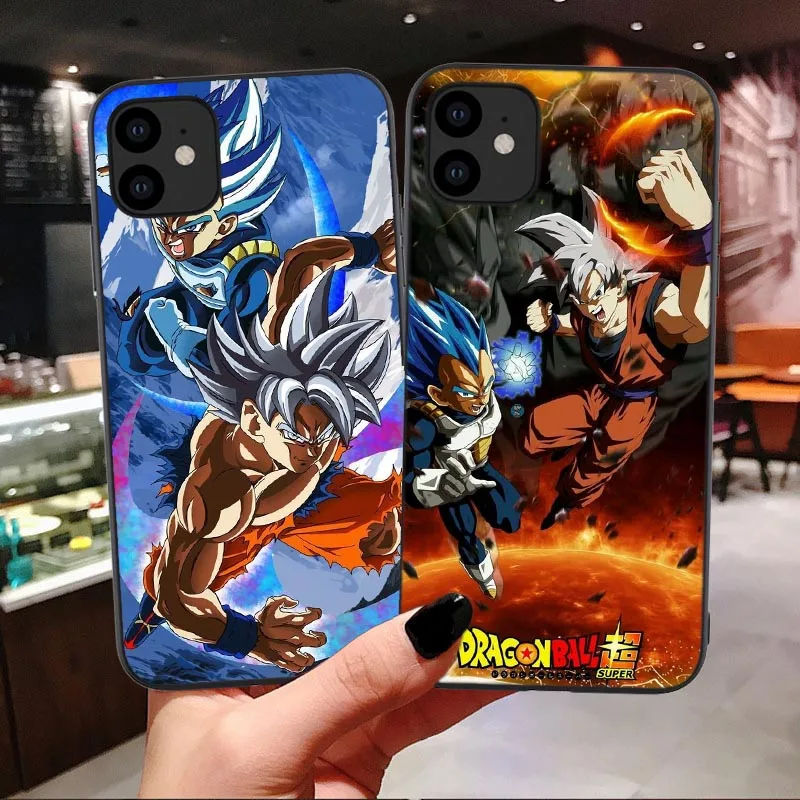 

Japan Dragon Ball Z Super Goku DBZ phone case for iPhone X XR XS Max 8 7 Plus 6 6s Plus 11 Pro Max 2019 5.8 6.1 6.5 inch New