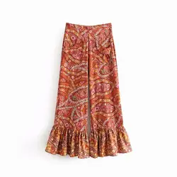 AliExpress 2019 Европа и Америка международная торговля женское платье с цифровым принтом Большие Штаны клеш свободные брюки женские