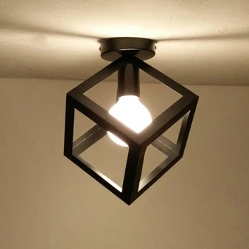 

Modern Nordic Ceiling Light Rectangle Triangle Retro Led Ceiling Lamp for Home Living Room Bedroom Decor Lights Lighting Fixture