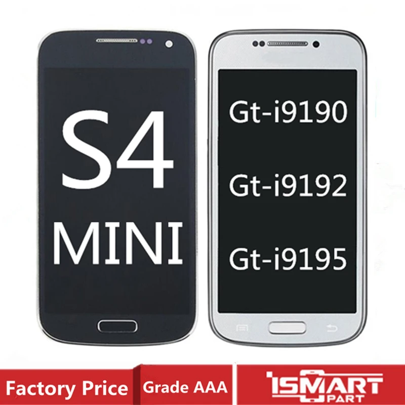 OEM для Samsung Galaxy S4 Mini Lcd дисплей с сенсорным экраном дигитайзер в сборе Gt i9190 i9192