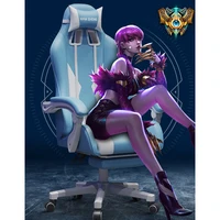 Computer Chair Home Office Computer Chair Game Chair Comfortable Seven Point Massage Chair E-sports Anchor Sports Racing Chair 2