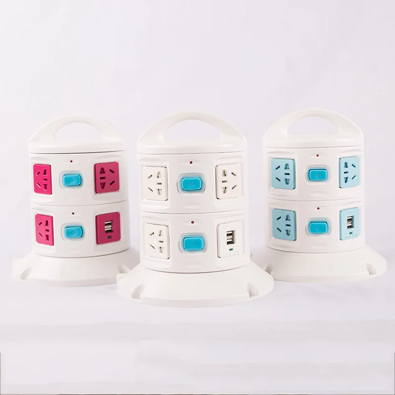 

Manufacturers Direct Selling USB Socket Wholesale 8-Hole Multi-functional Creative Patch Board Plug Outlet Strips 1.8 M/3 M/5 M