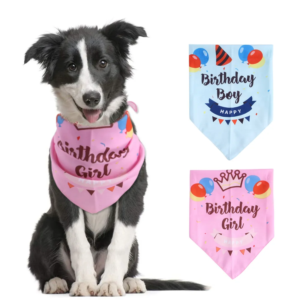 Bandana Birthday Dog Bandana Pets Dogs Bandanas Birthday Dogs