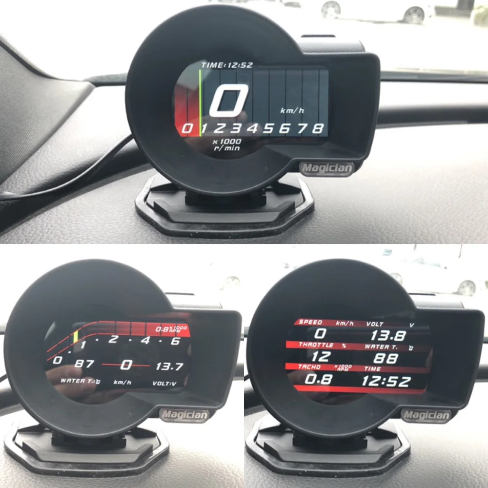 Профессиональный волшебный OBD2 F835 дисплей на лобовом стекле Автомобильный