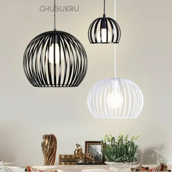 

Nordic Creative Simple Pendant Lamps Pendant Lights Cafes Living Room Lights Vintage Industrial Style Iron for Restaurant Bar AC