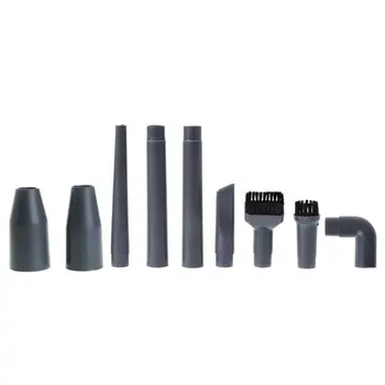 

9Pcs/Set Universal Vacuum Cleaner Accessories Multifunctional Corner Brush Set Plastic Nozzle