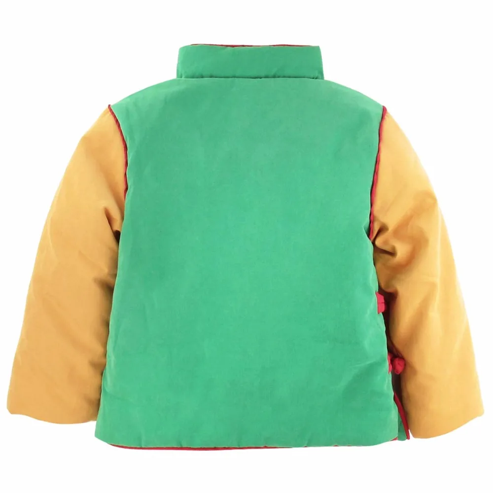 Модный костюм для маленьких мальчиков и девочек зимняя куртка малышей Пальто