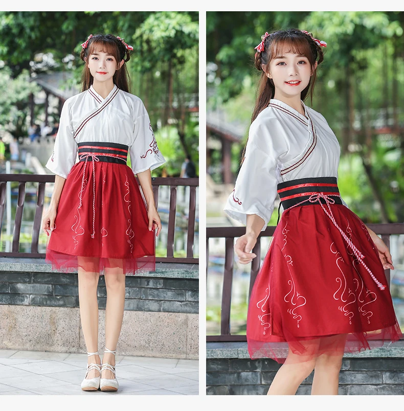 Женская одежда Hanfu Китайский традиционный старинный платье Одежда для кунг-фу Косплей сказочные национальные костюмы династии Тан наряд SL123