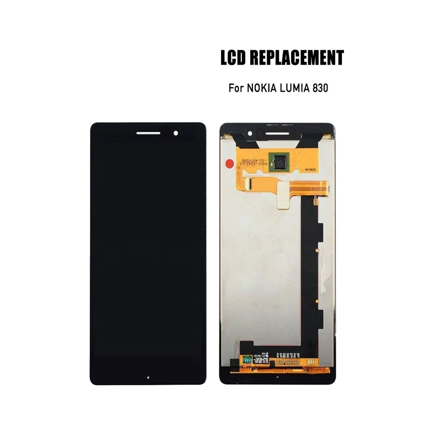 Tela de Toque Assembléia sem - com Moldura para Lumia Lcd para Nokia Display Lumia Digitador N830 Lcds Tela 830 Lcd 3 Display lcd para nokia lumia 830 display