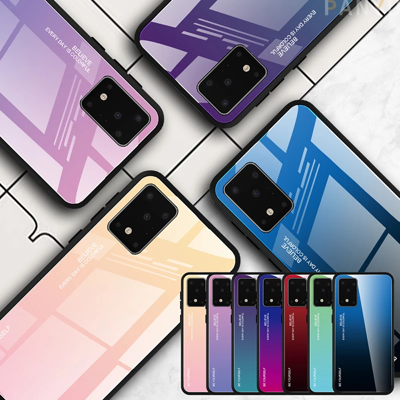 Чехол для телефона samsung Galaxy S20 Ultra S10 S9 Note 10 9 Plus Lite роскошный противоударный жесткий
