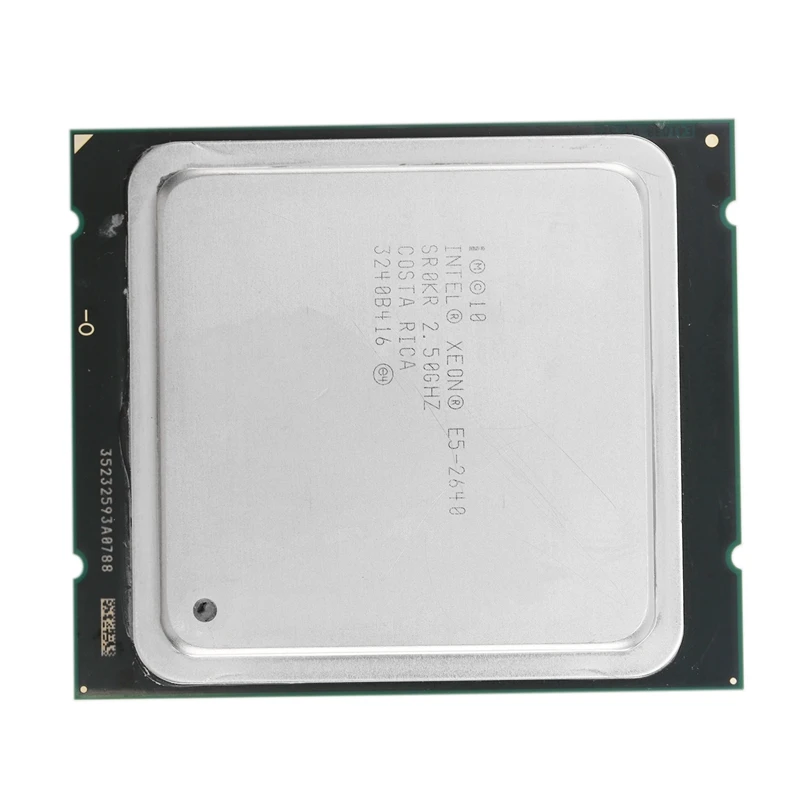 

PPYY-Intel Xeon Processor E5-2640 Six Core 15M Cache/2.5/GHz/8.00 GT/S 95W LGA 2011 E5 2640