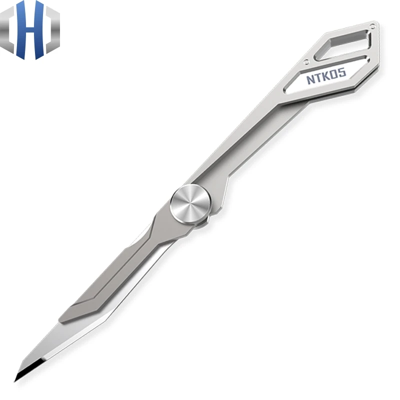 

TC4 Titanium Alloy Mini Knife Portable EDC Utility Knife