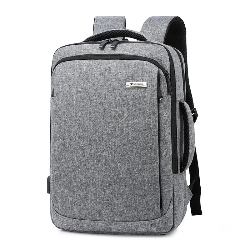 

New Style Laptop Backpack wei di si Multi-functional USB Charging Business Casual Computer Bag Students Backpack