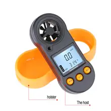 Anemometers Anemometer Lcd Digital Wind Speed Meter Portable Anemometer Sensor Wind Speed 40DC25 calt digital analog wind direction sensor transmitter 5volts wind vane anemometer in weather station