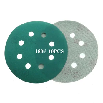 

10PCS 125mm Polyester Film Sandpaper Wet Dry 60 Grit Sanding Discs Polishing Pad