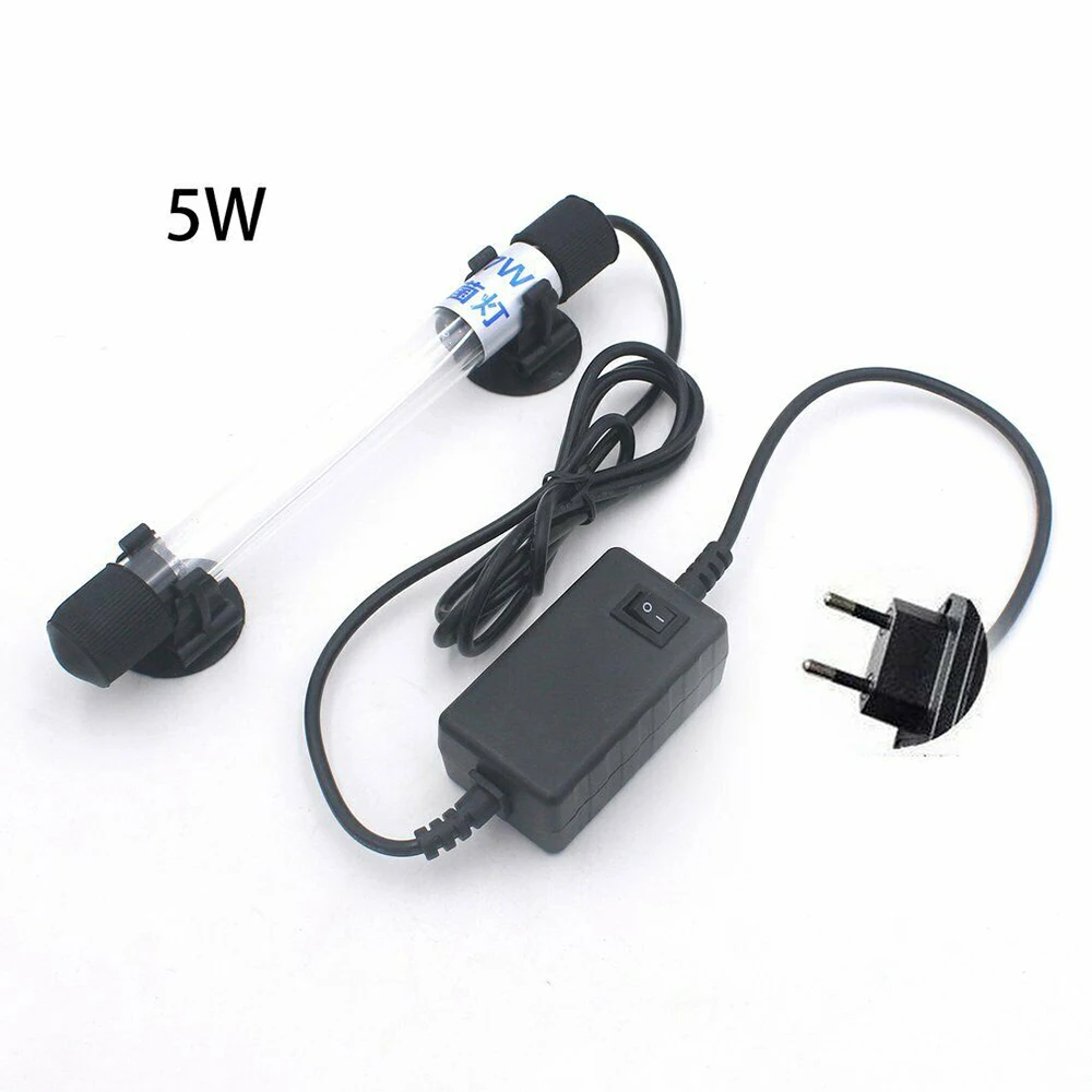 Аквариумные лампы UVC стерилизатор УФ лампа для аквариума освещение бактерицид