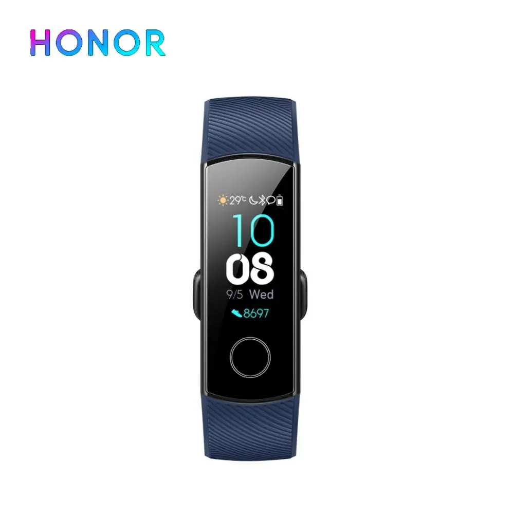 Смарт браслет Huawei Honor Band 5 трекер 4 с OLED дисплеем 0 95 дюйма водонепроницаемый фитнес