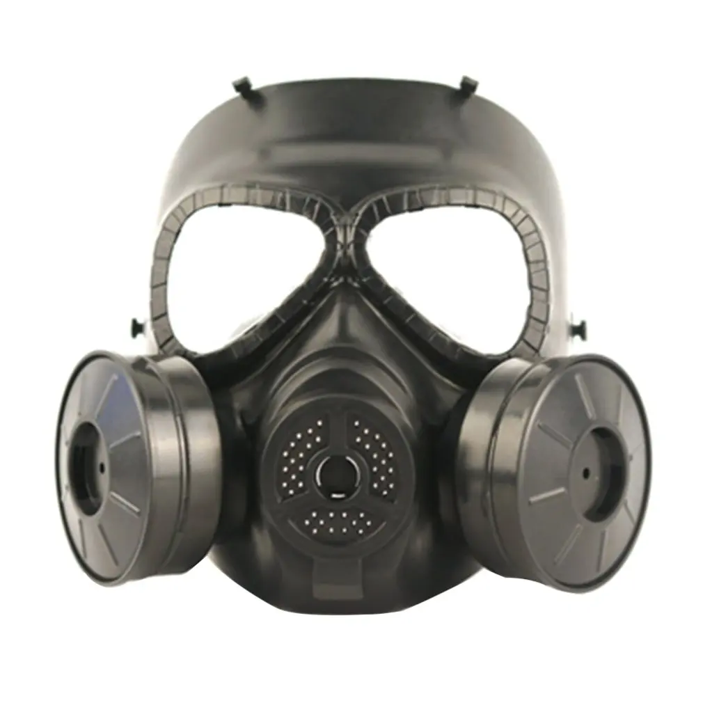 

M04 Gas Mask Field Tactical Mask Skull Wicking Anti-Fog Double Wind Drum With Fan Gas Mask