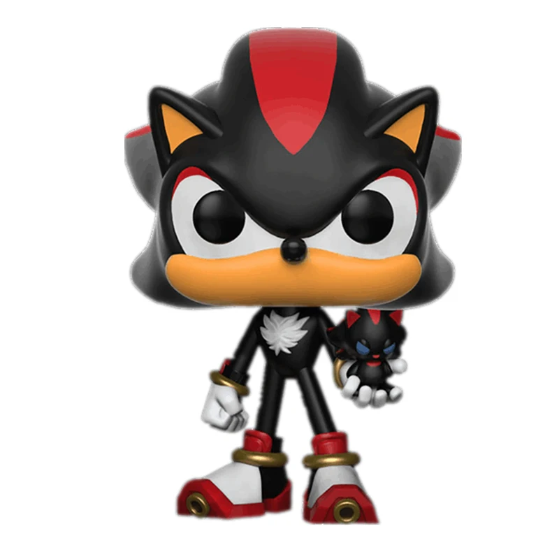 Экшн фигурки с изумрудом кольцом тенью и Chao Sonic ежик виниловые игрушки для кукол