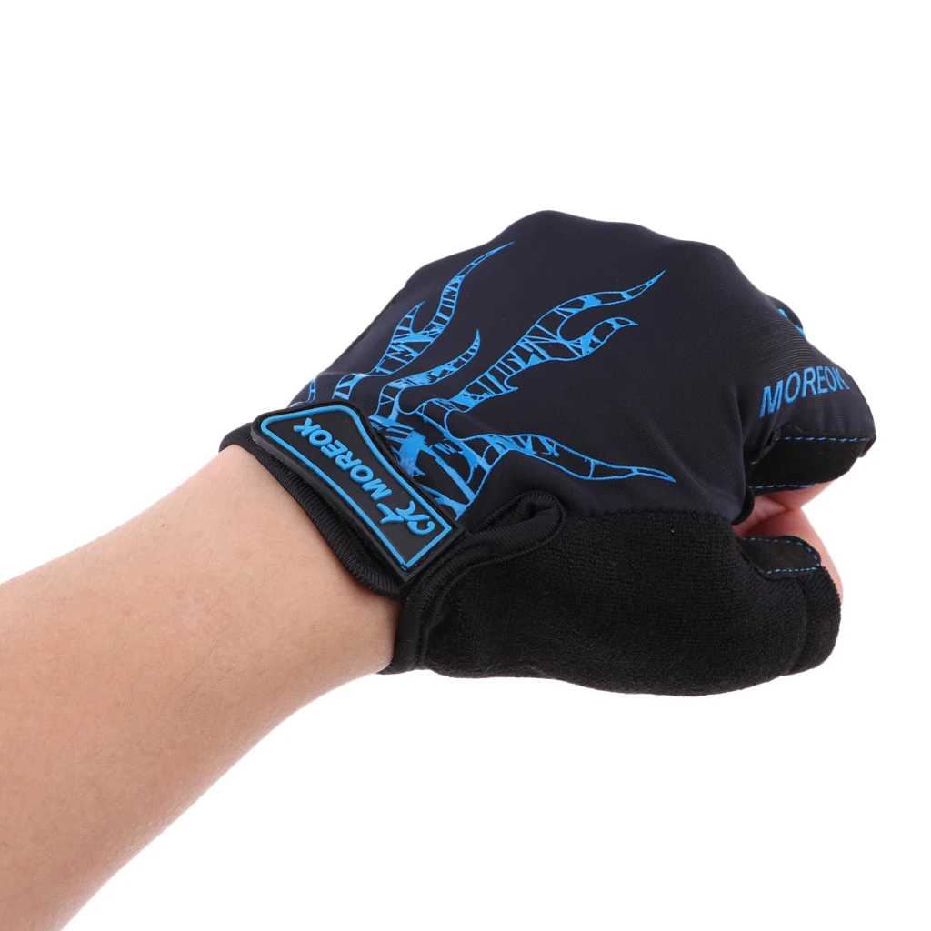 Cycling Gloves with Shock-absorbing Gel Pad Breathable Half Finger Fingerless MTB Mountain Rode Bike Bicycle Riding Gloves M-XL