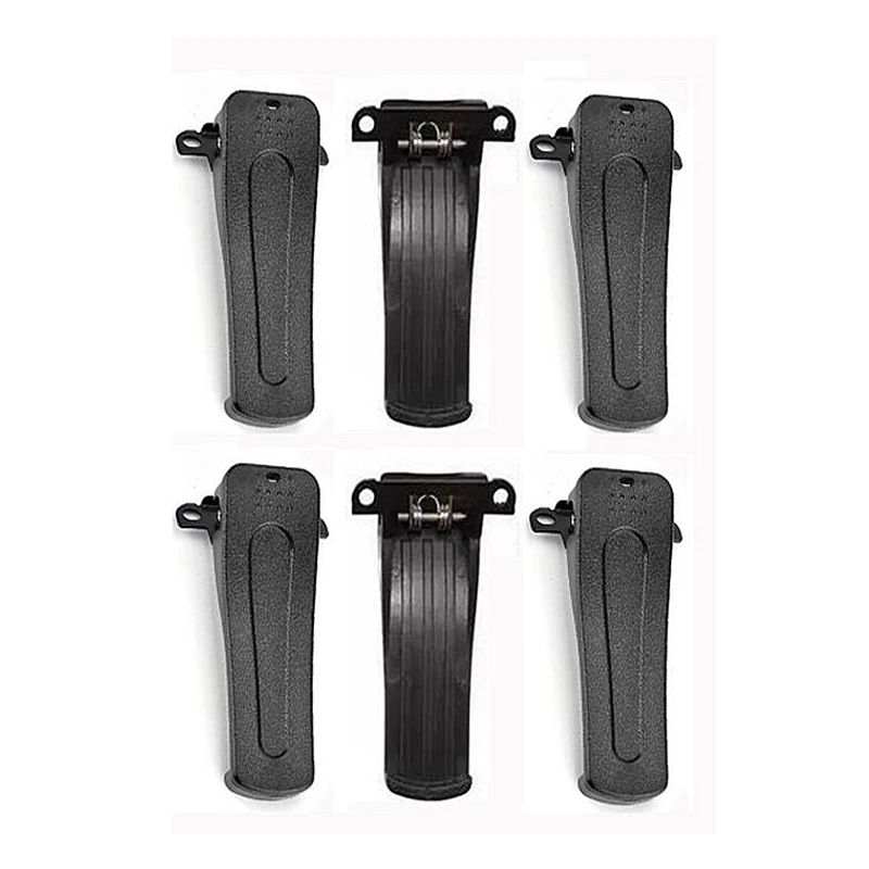 ABKK-10pcs зажимы для Baofeng Bf 888s Зажим для ремня для BF-666S BF-888S uv-b5 b6 6r Retevis H-777 РАДИОТЕЛЕФОНА Walkie Talkie “иди и доступом