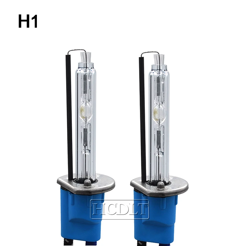 HCDLT 2 шт. супер яркая 12 в 5500 к H1 H7 H11 9005 HB3 9006 D2H ксеноновая лампа для автомобильных фар 35 Вт 55 Вт комплект ксенонового балласта