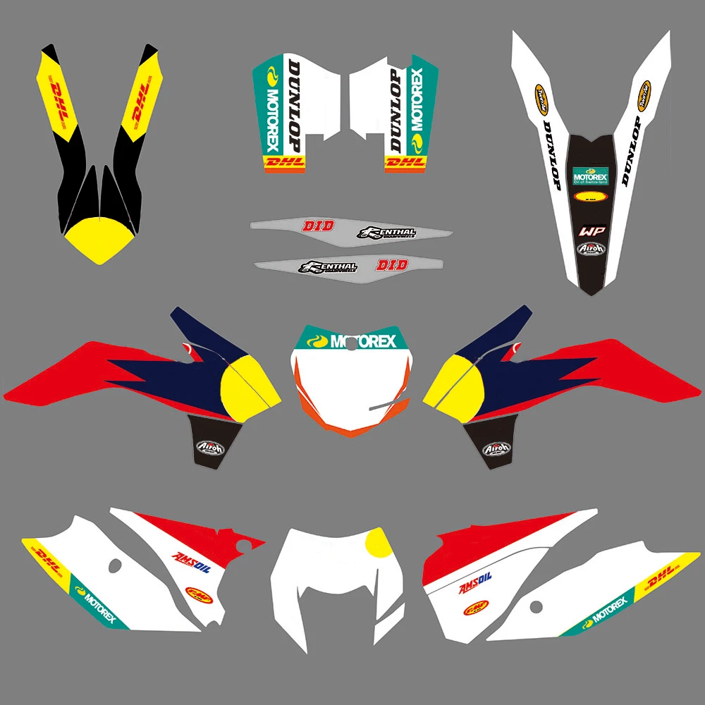 

Decal for KTM EXC EXCF XCW XCFW 2014 2015 2016 125 250 350 450 Motorcycle Fairing Sticker