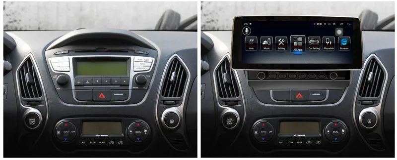 Perfect for Hyundai Ix35 2010-2015 10.1 inch Android car radio  2din 10.1 inch Quad Core GPS Navigation Wifi DVR Camera DVD Player 2