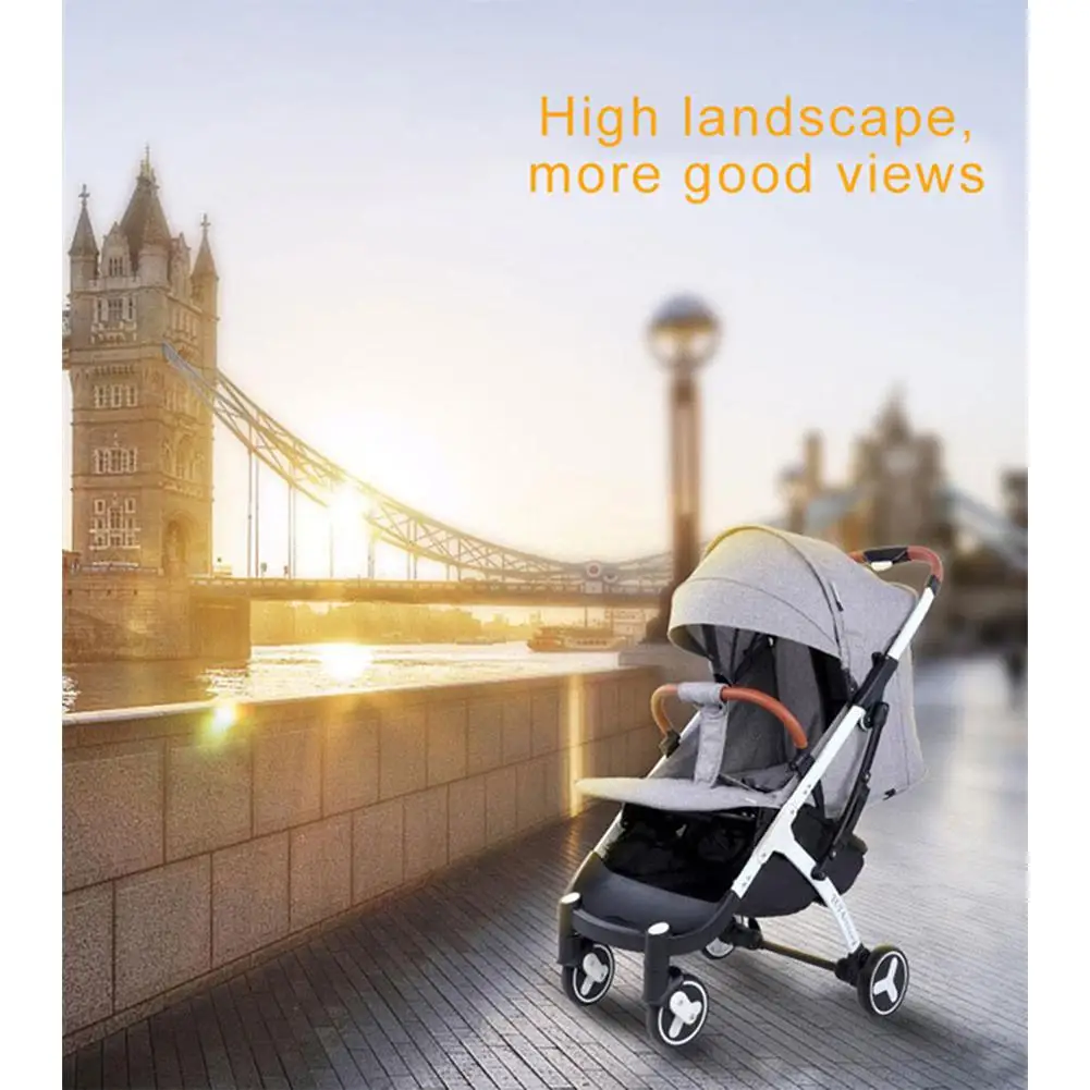 Новинка 2019 YOYAPLUS 3 детская прогулочная коляска складной зонт автомобиль может сидеть может лежать ультра-легкий портативный на самолете