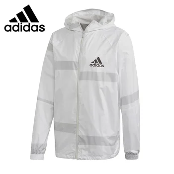 

Original New Arrival Adidas M WND JKT LW Men's jacket Hooded Sportswear