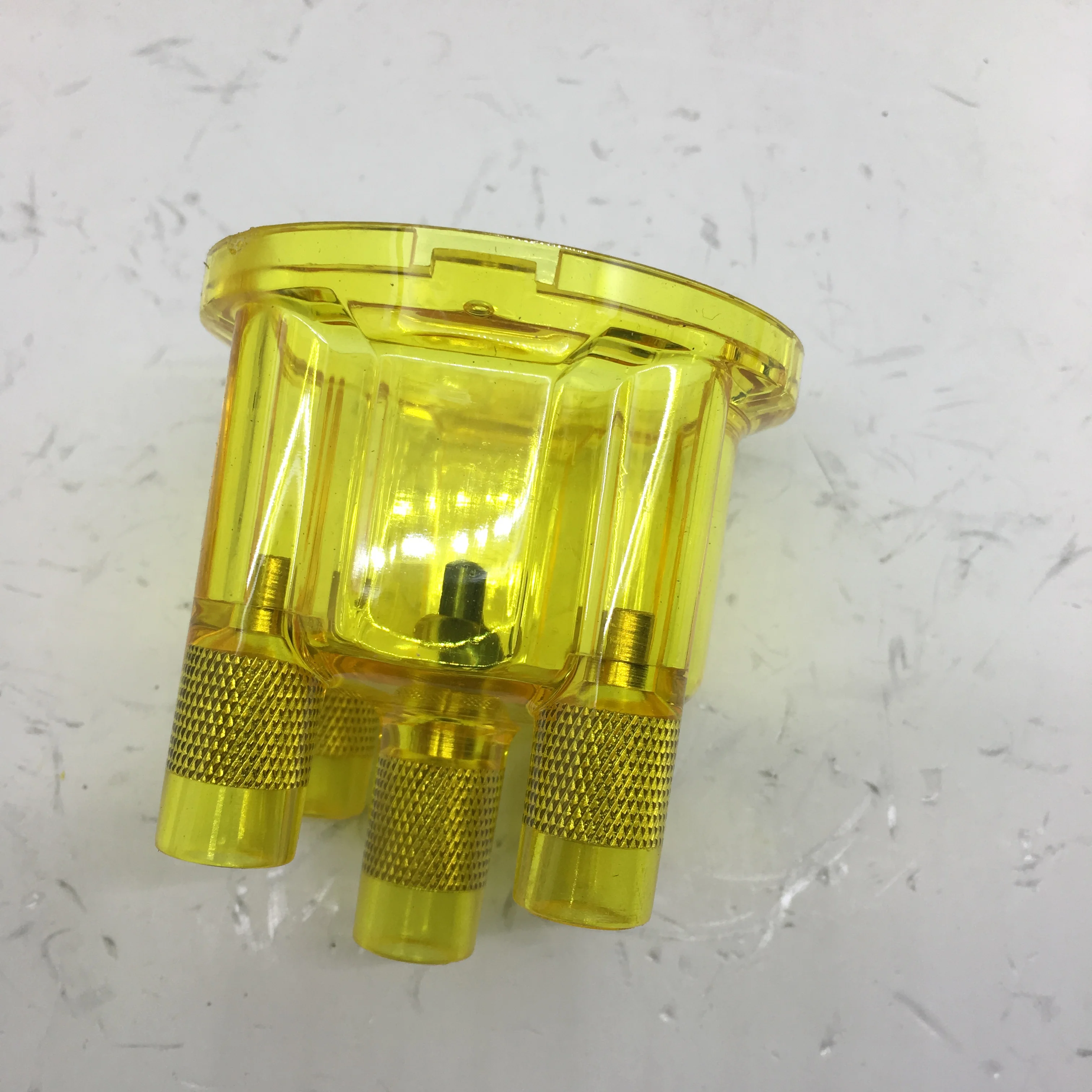 SherryBerg DISTRIBUTOR CAP for EMPI yellow TRANSPARENT 009 for VW DUNE BUGGY BUG GHIA THING BAJA