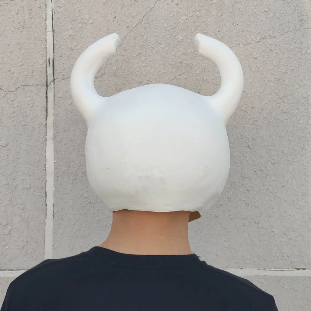 Hollow Knight Mask Cosplay Game Funny Latex Masks Helmet Halloween Party Props DropShipping5