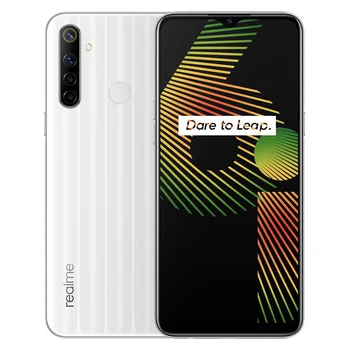 Перейти на Алиэкспресс и купить Глобальная версия 4 ГБ 128 ГБ Realme 6i 6,5 дюймов мобильный телефон 48 МП AI Quad Camera 5000 мАч батарея Helio G80 Восьмиядерный