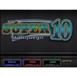 Popular Multigame Supper Multijuego 10 IN 1 Game Board Arcade Game Machine Board