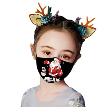 

2020 Fashion Dust cover Kid Child 3D Printing Pollution Spatter Face Shield Comfortable and soft Mask Printed 5PCS Суперобложка