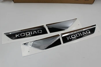 

Oem Customer Sticker Car Logo KODIAQ Side Wing Fender Badge Emblem For Skoda KODIAQ