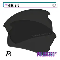EZReplace Premium Polarized Replacement Lenses - Versatile Options Available (Black P Plus)