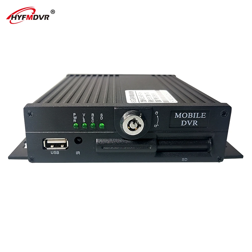 

LSZ source factory local video surveillance 4 way MDVR CMSV6 car monitoring host school bus / forklift / semi-trailer