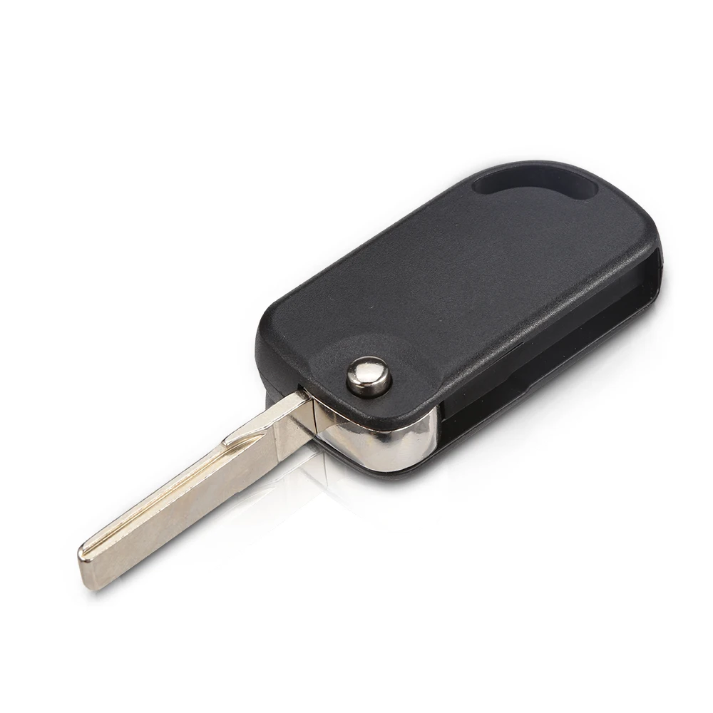 WhatsKey 10x For VW Volkswagen Sagitar Remote Car key Shell Transponder Auto Case Cover Folding Uncut HU66 Blade For Brazil Mark