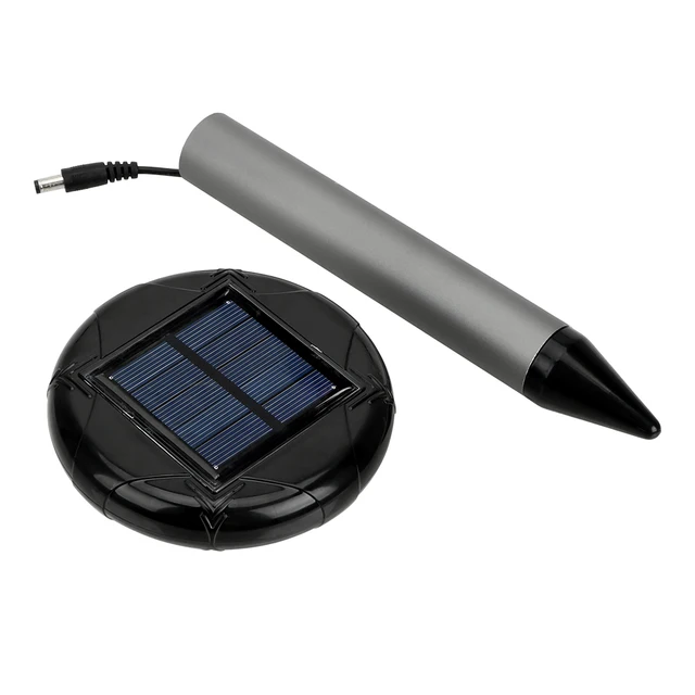 Vole Egér Kígyó Gyilkos Csapdája 1Db Rágcsáló Kártevő Contorl Ultrahangos Napenergia Rovarriasztó Patkány Repellikája - Image 4