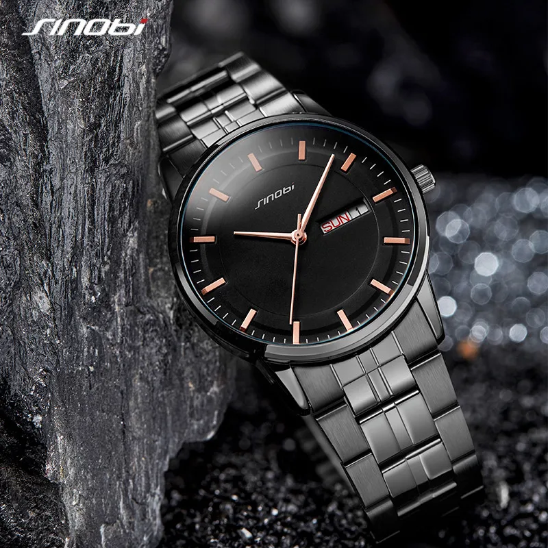 Reloj Pulsera Sinobi Reloj SINOBI-reloj Deportivo De Acero