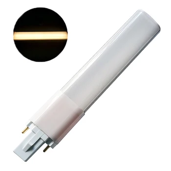 

G23 Ultra Thin Super Birght Aluminum Alloy Home Energy Saving AC85-265V 2pin Base 4W 6W 8W LED Bulb Replacement Tube Lamp